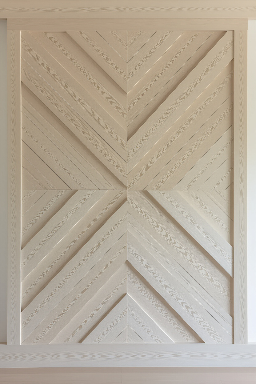 Your guide chevron and geometric wood wall designs