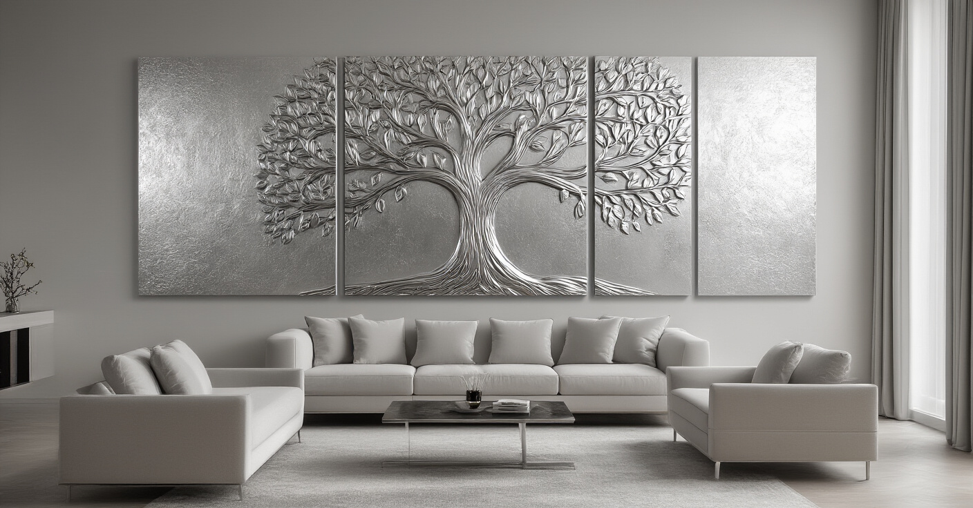 Silver Tree Art