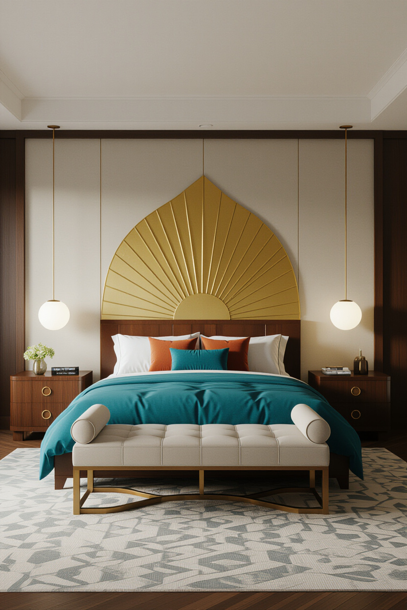 Art Deco Interior Bedroom Ideas for a Luxurious Sleep