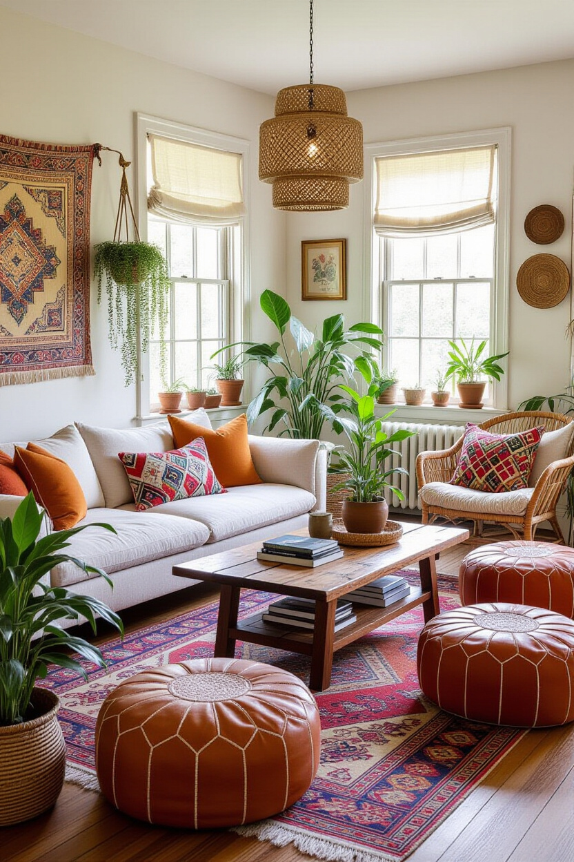 Bohemian Maximalist Decor for a Dreamy Apartment Vibe