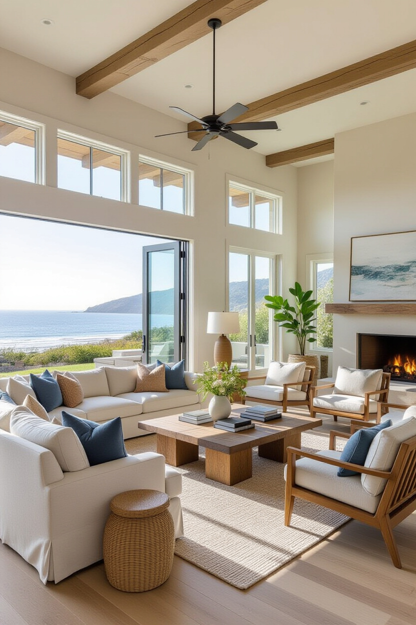 California Coastal Interior Design: Laid-back Luxury