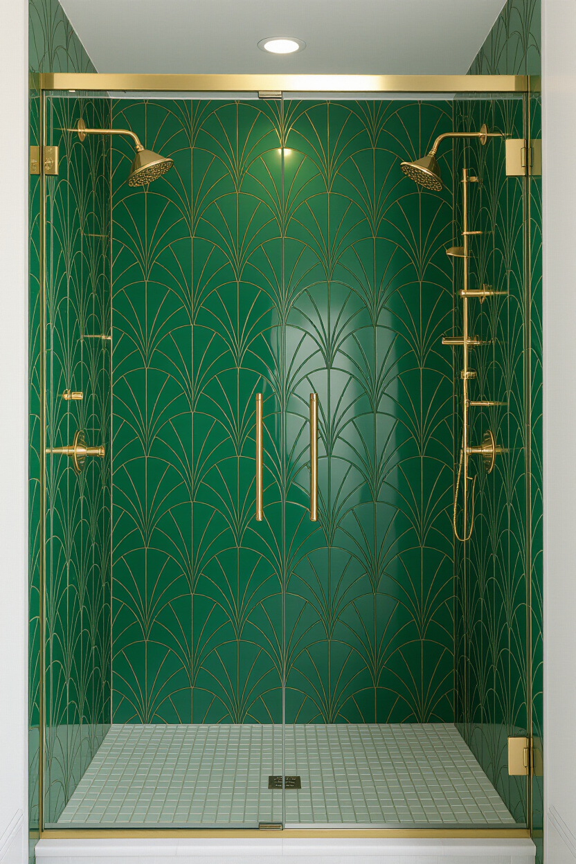 Choosing Art Deco Bathroom Tile and Textures