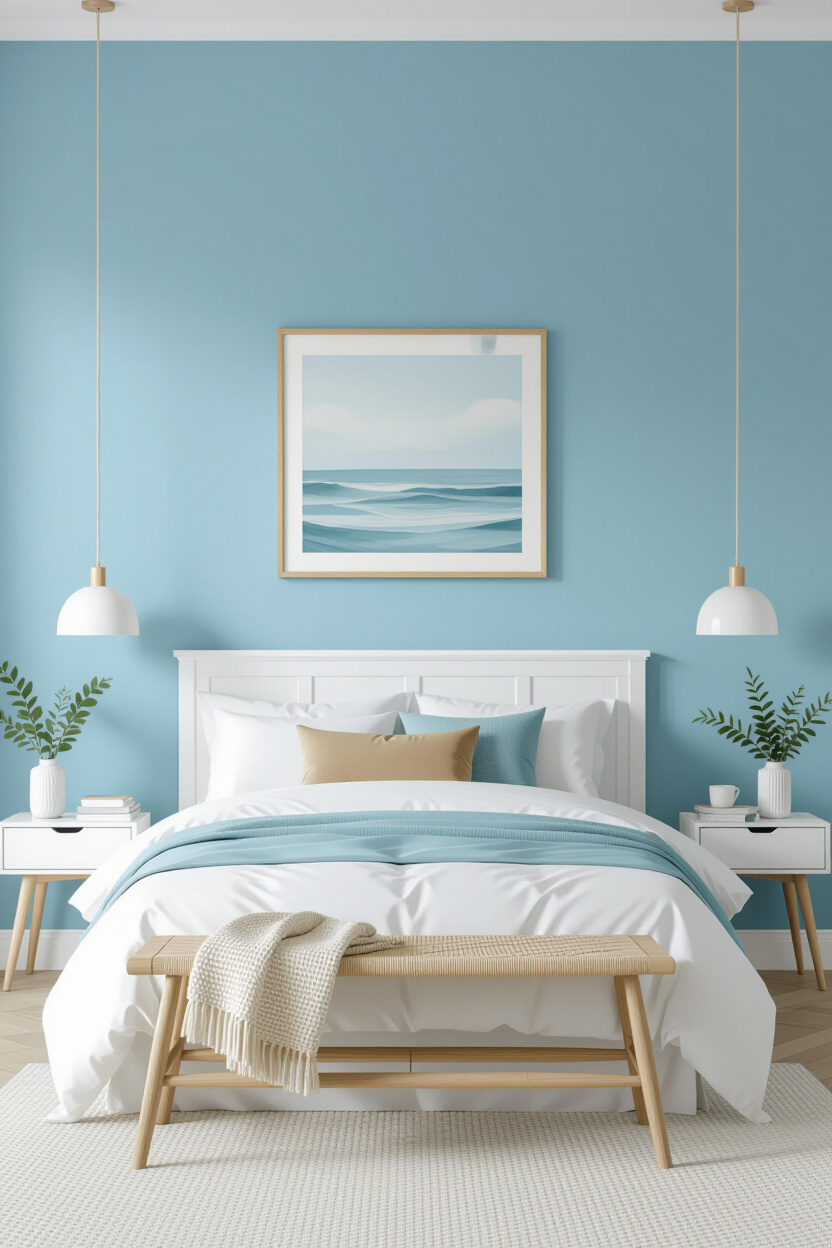 Coastal Blue Paint Colors: Serene Walls for Your Home
