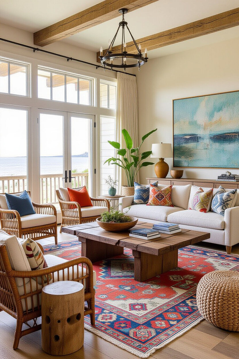 Coastal Eclectic Decor: Blending Styles for Unique Appeal