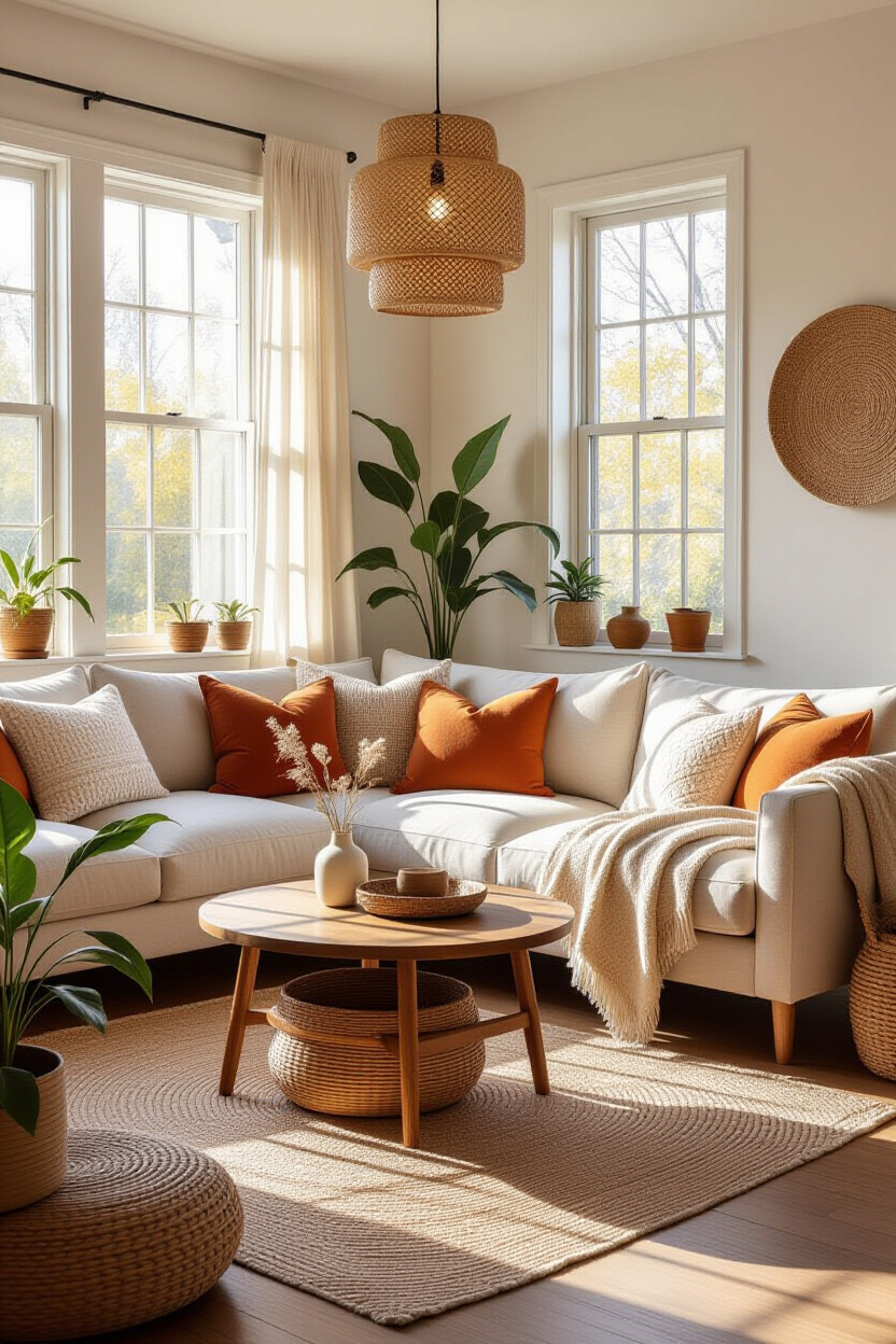 Creating a Cozy Boho Living Room Retreat