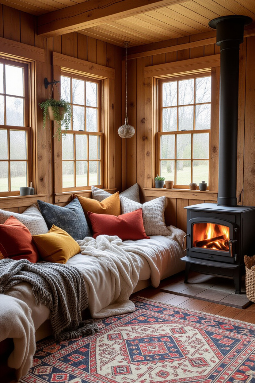 Creating a Cozy Eclectic Home with Warm Textures