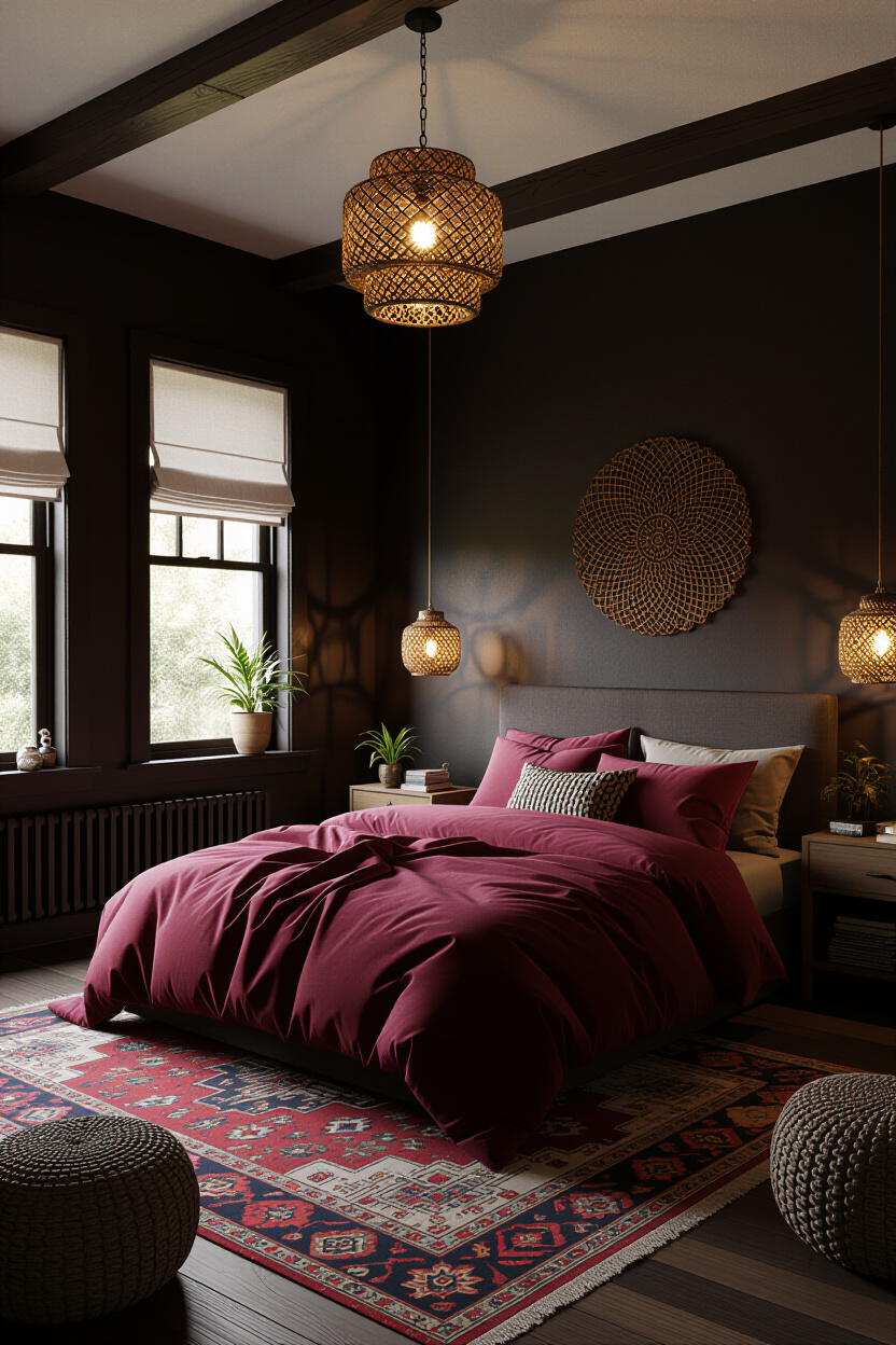 Dark Boho Interior: Embracing a Moody Vibe
