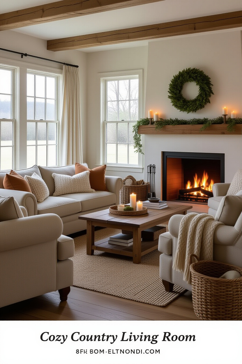 Designing a Cozy Shabby Chic Living Room Vibe