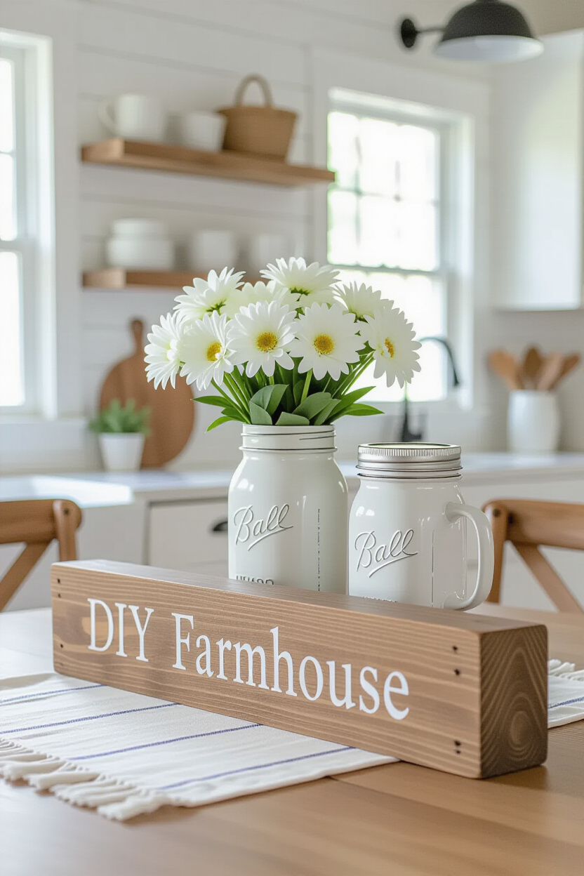 DIY Farmhouse Decor: Affordable Projects for a Charming Home