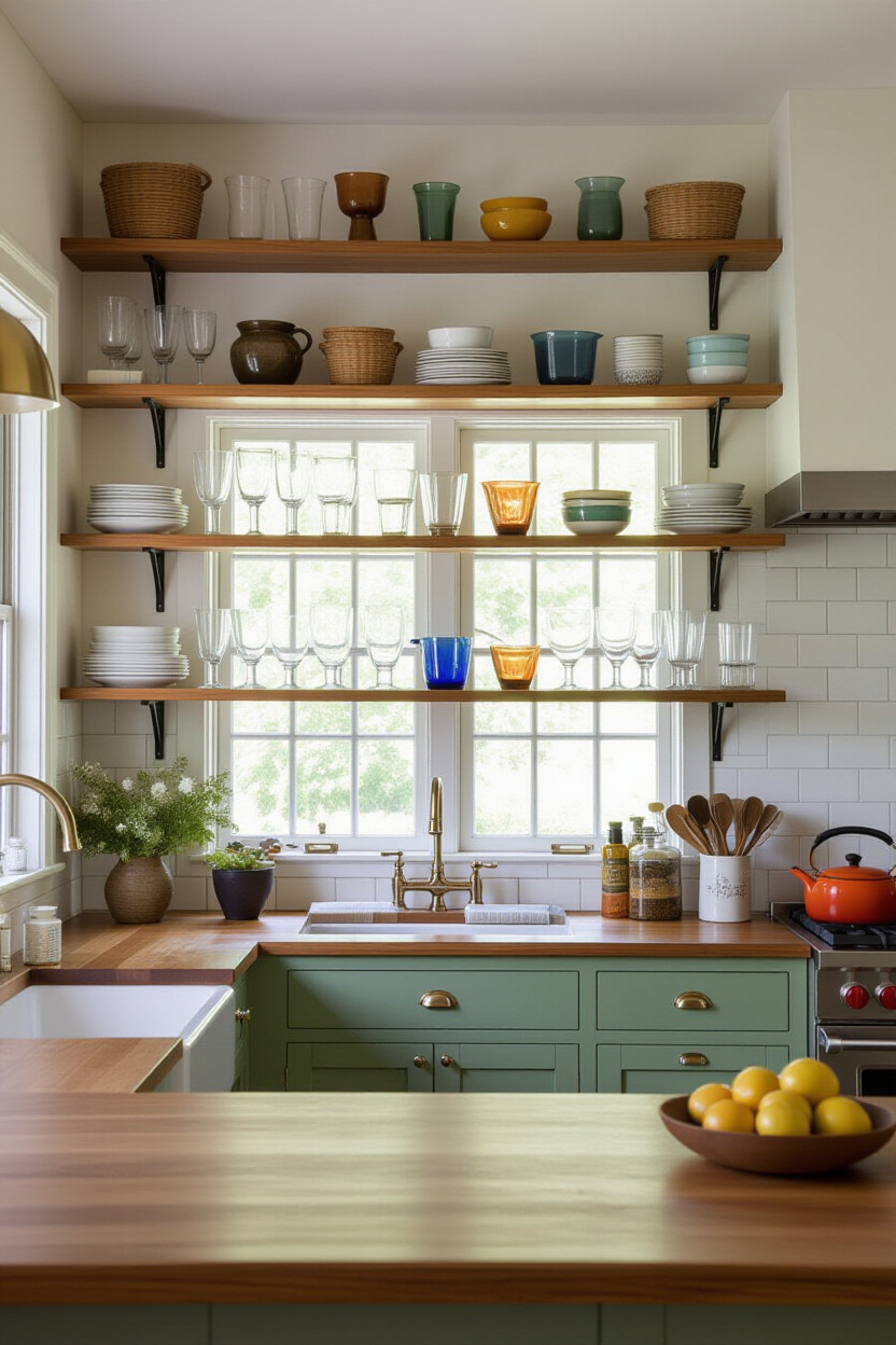 Eclectic Maximalism Kitchen Accents and Vibrant Textures
