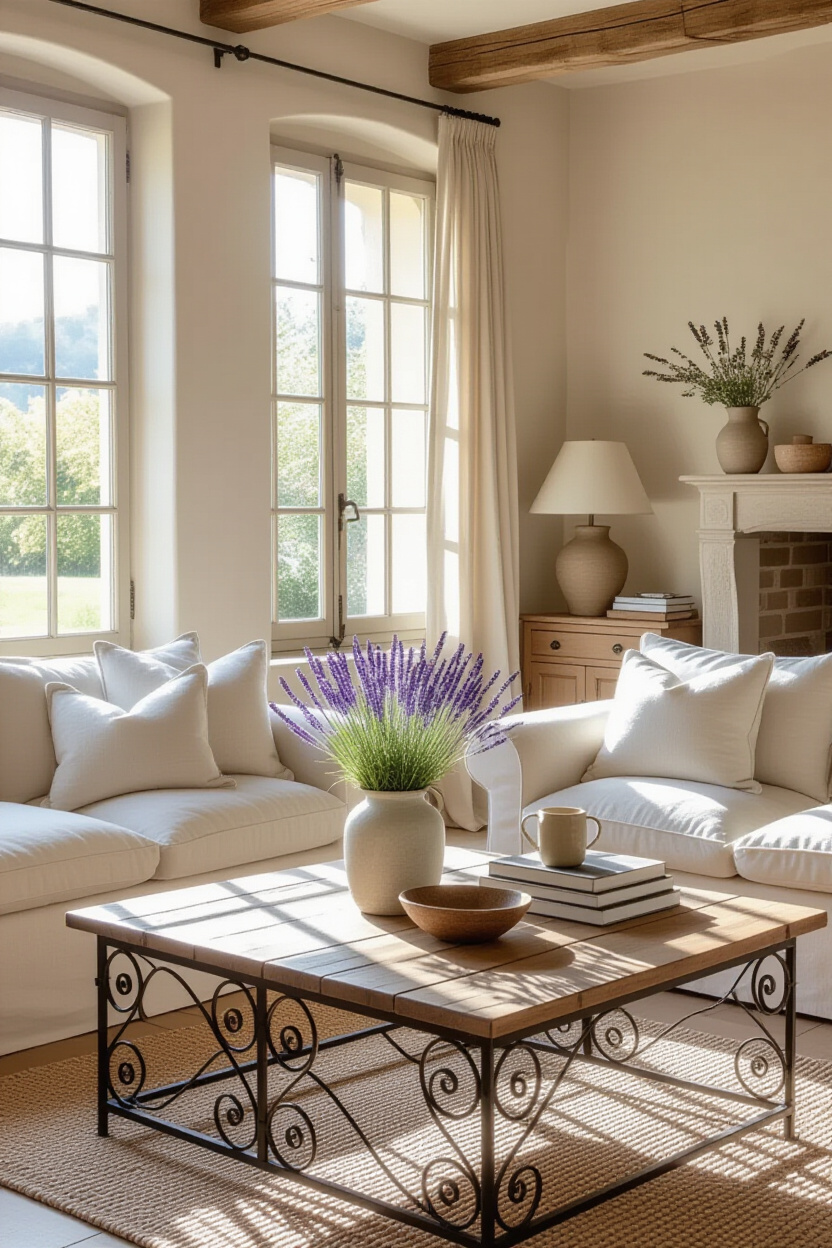 French Country Cottage Living Room Essentials