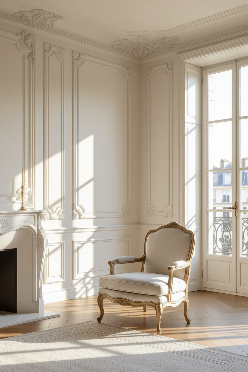 French Living Room Decor for a Classic Luxury Vibe