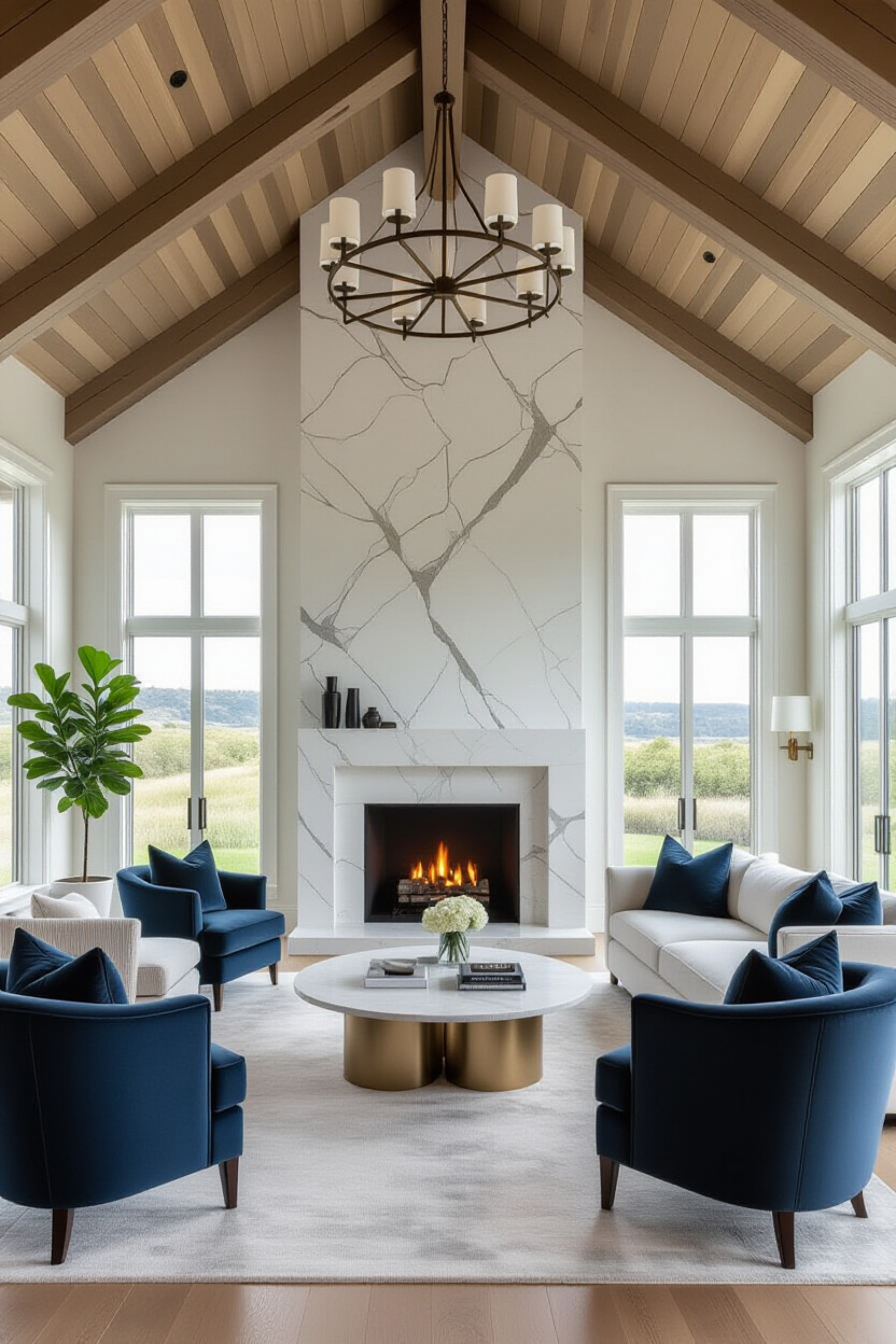 High-End Luxury Beach House Aesthetic for a Vacation Feel