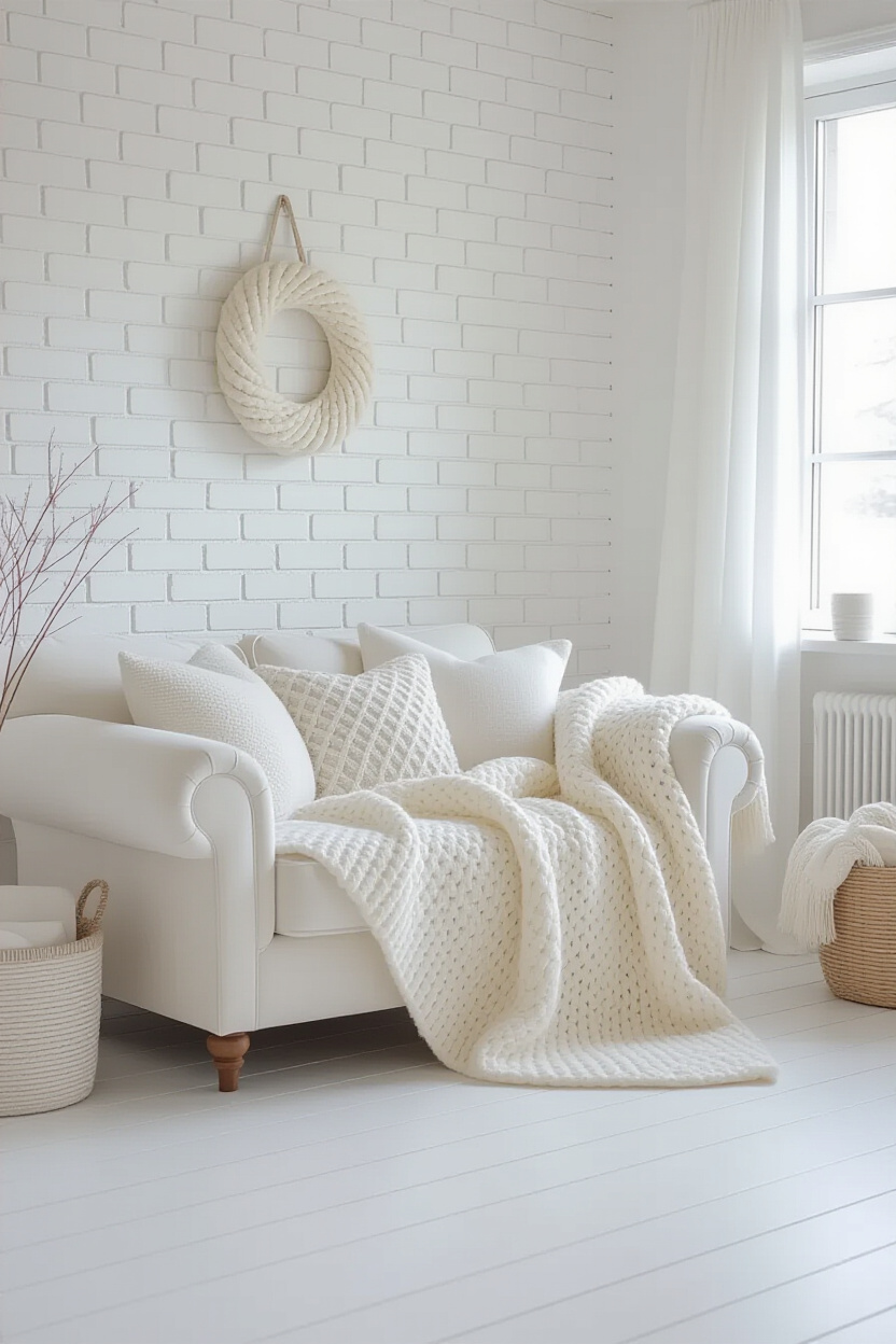 How to Style a White Shabby Chic Living Room