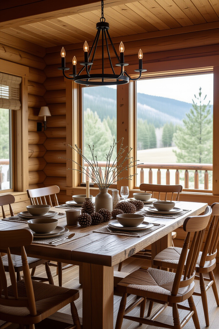 Log Cabin Decorating: Bringing the Outdoors In
