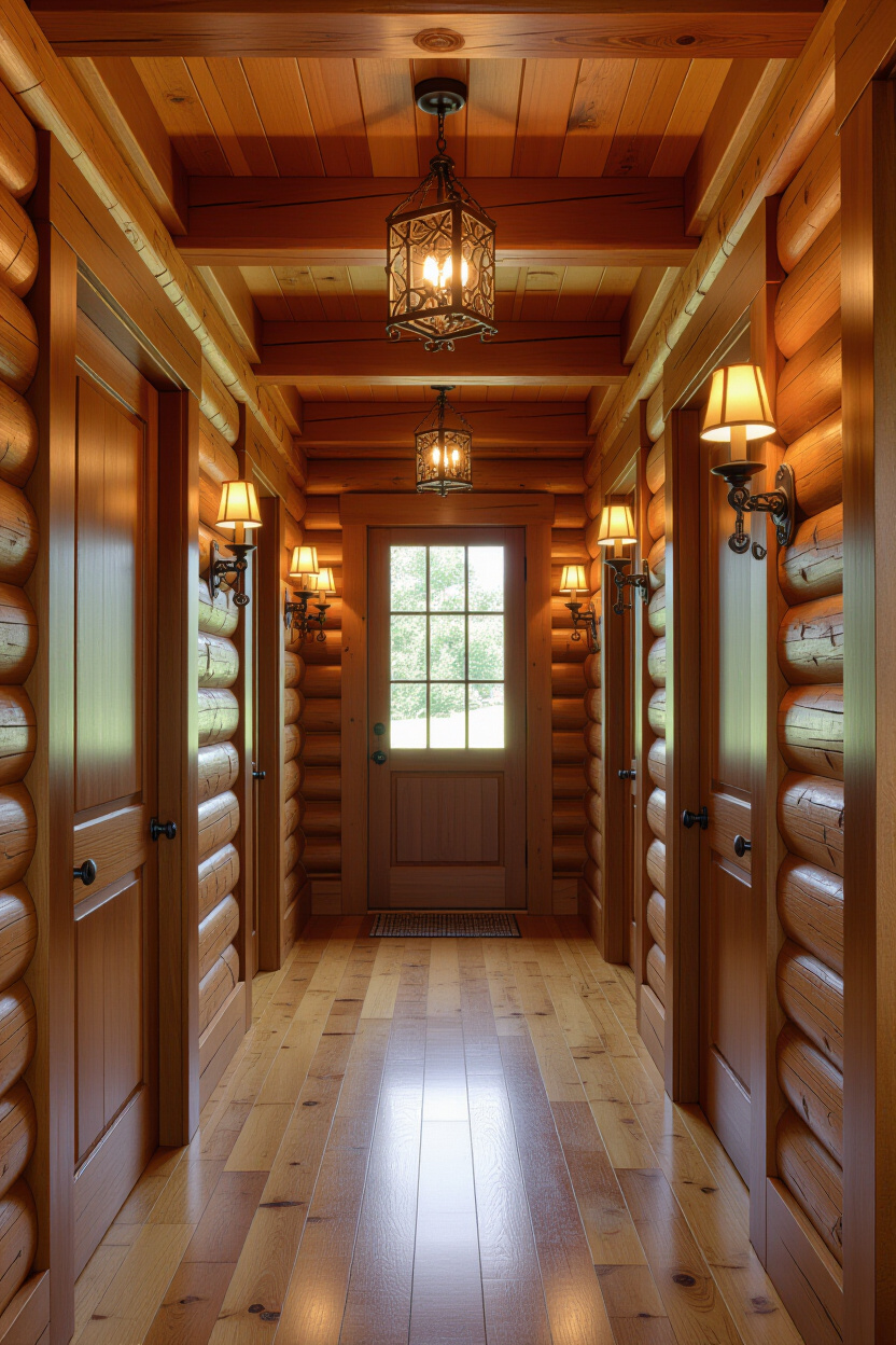 Log Home Interior Doors: Crafting Style and Functionality