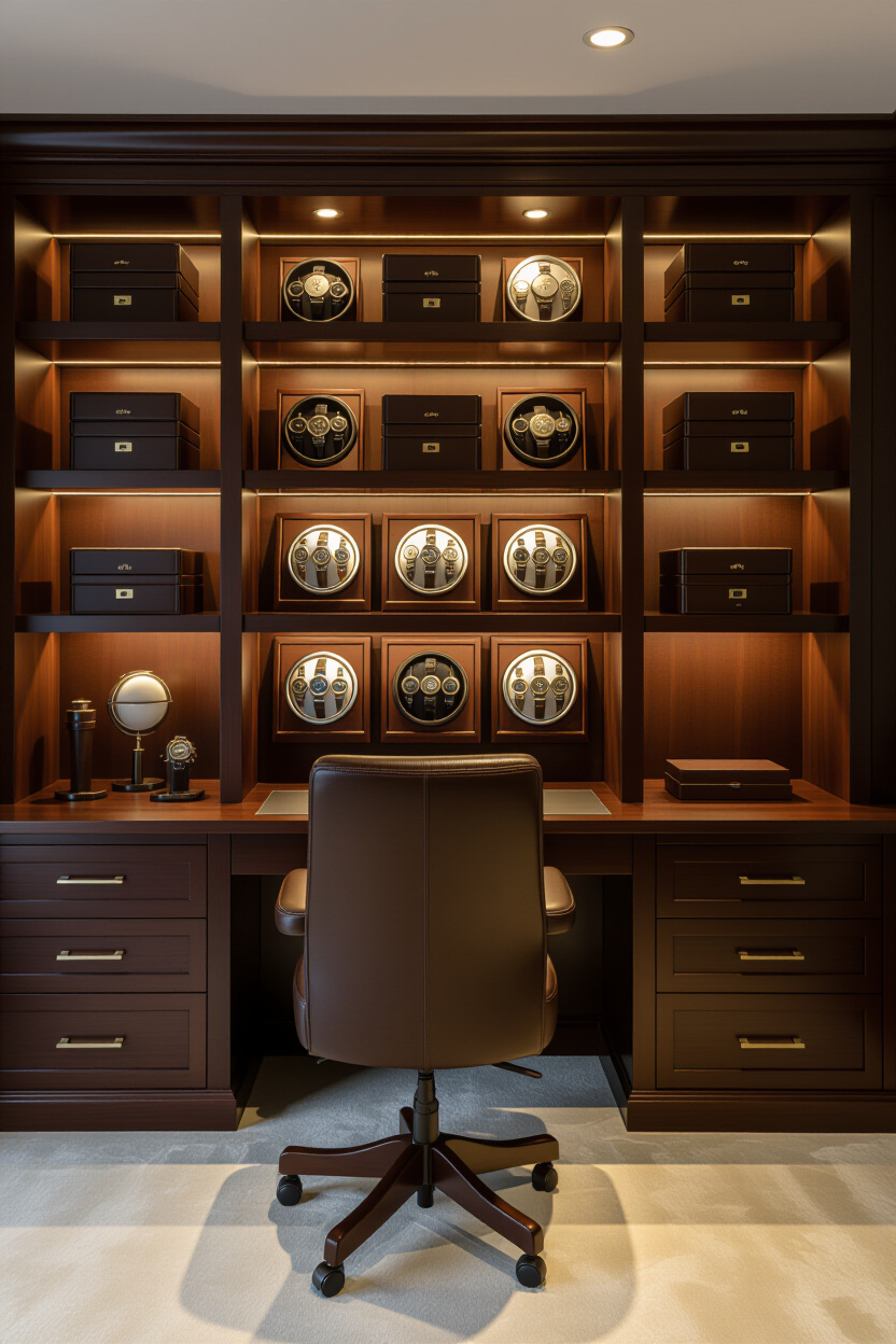 Luxury Watch Store Decor: Displaying Collections at Home