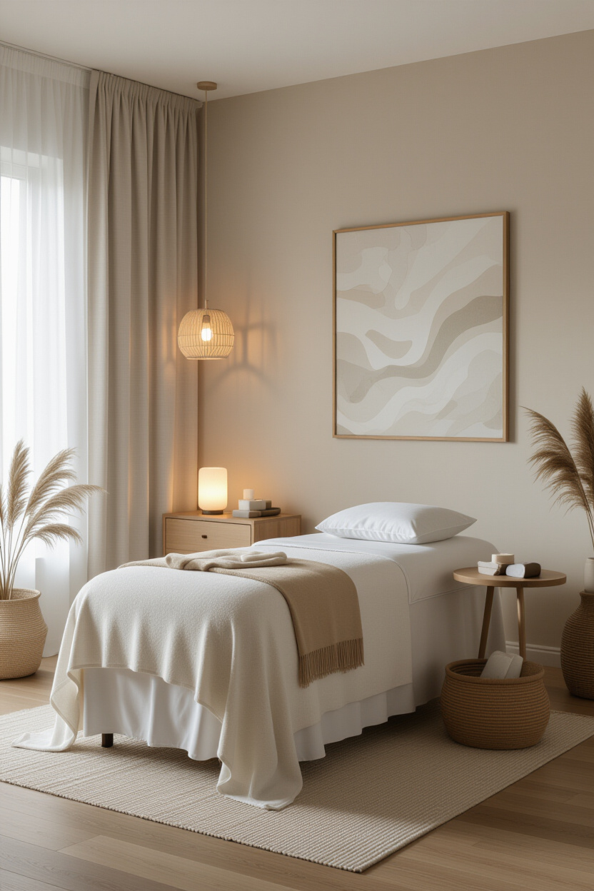 Massage Studio Decor: Creating a Tranquil Atmosphere