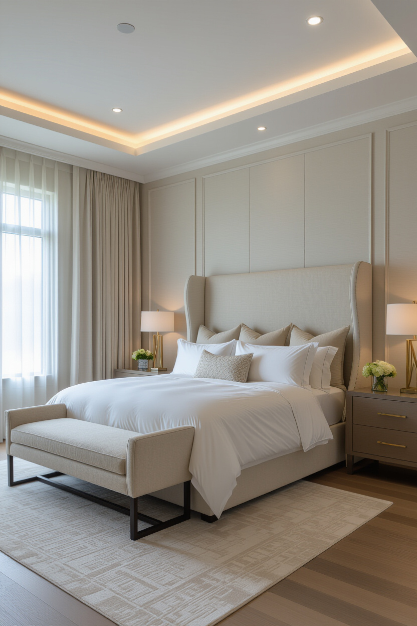 Master Bedrooms Decor for a Modern Luxury Retreat