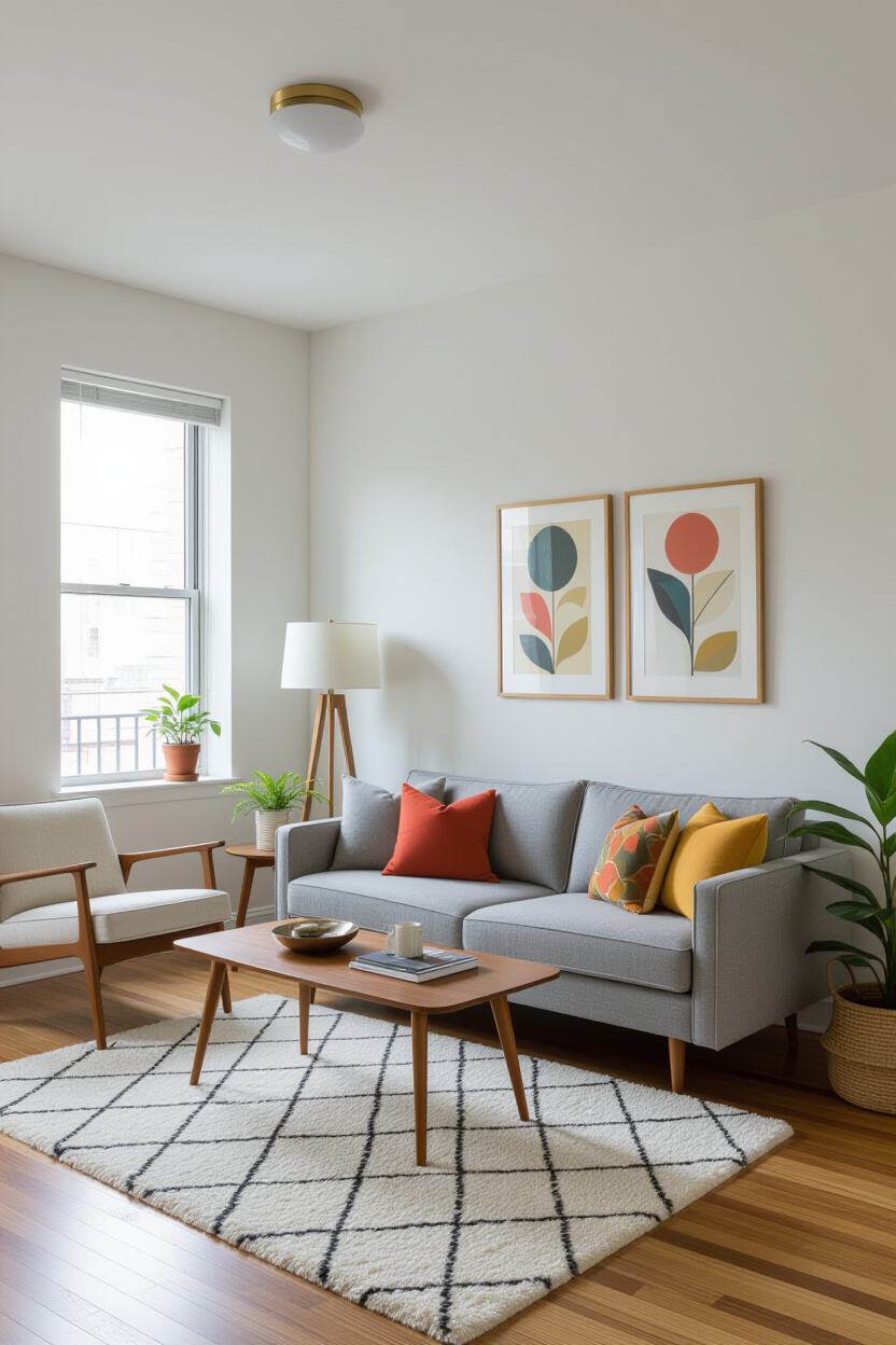 Mid Century Modern Apartment Decor Tips