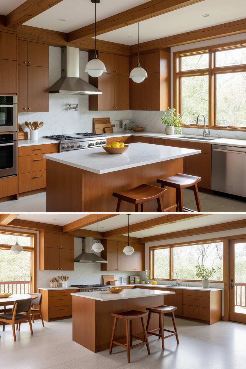 Mid Century Modern Kitchen Island Ideas