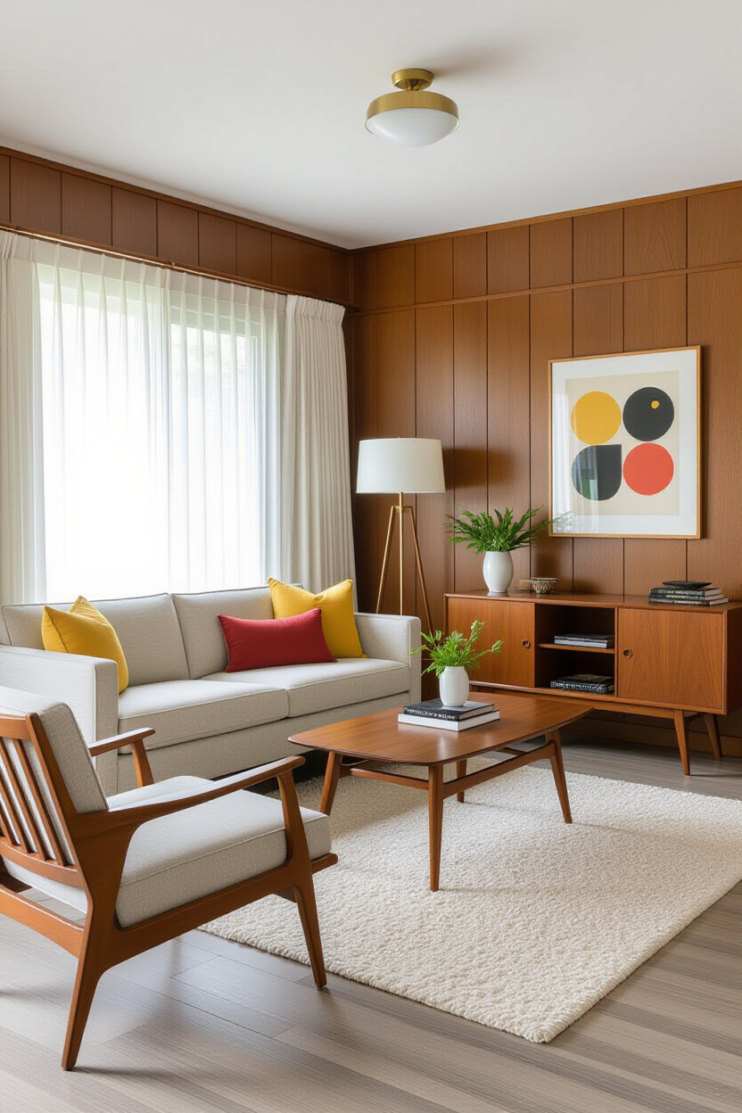 Mid Century Modern Small Living Room Solutions
