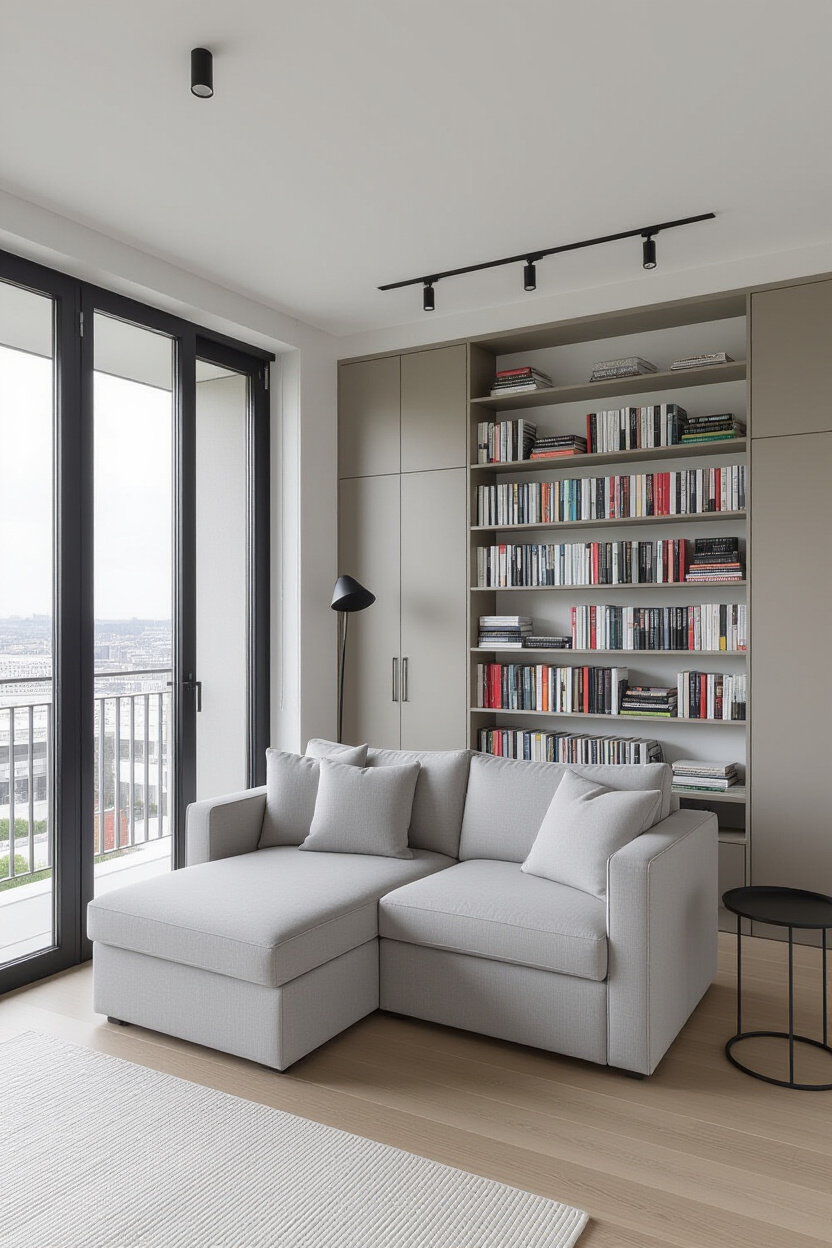 Modern Minimalist Interior Design Living Room Apartment Layouts