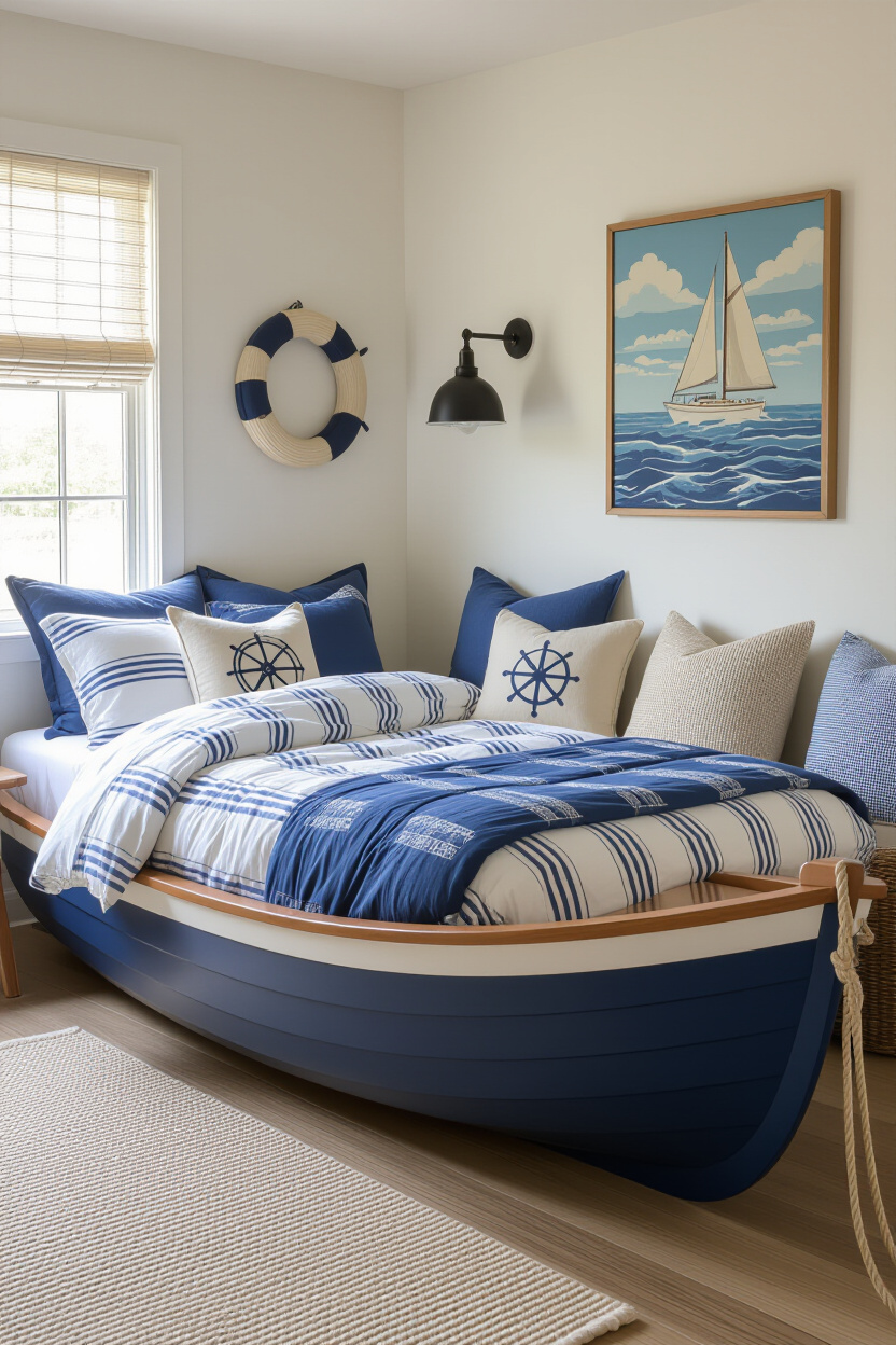 Nautical Decor for Your Bedroom Oasis