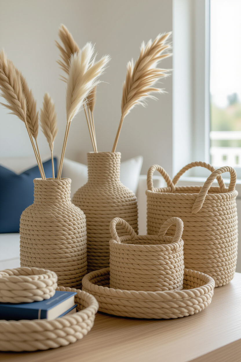 Nautical Rope Decor for Textured Charm