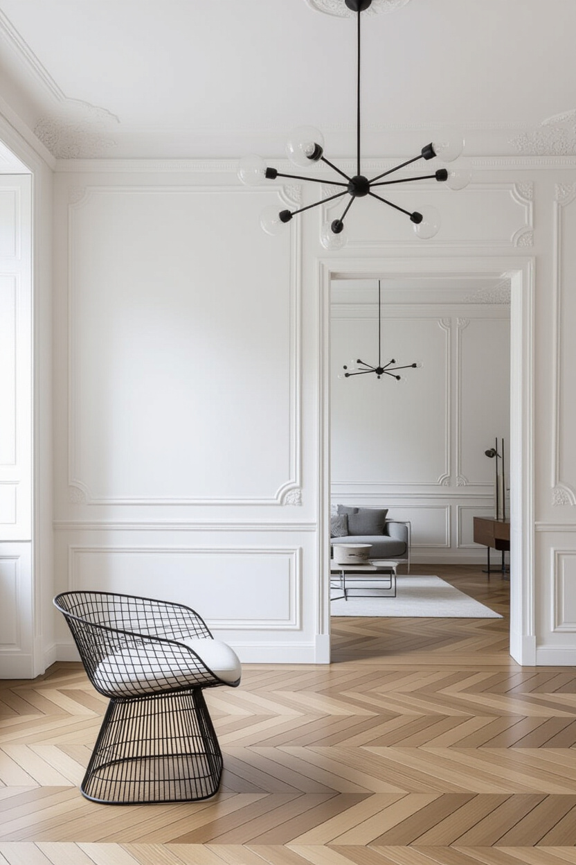 Parisian Minimalist Style Home: Chic and Minimal