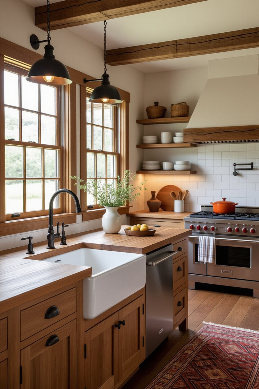 Rustic Farmhouse Kitchens: Heart of the Home