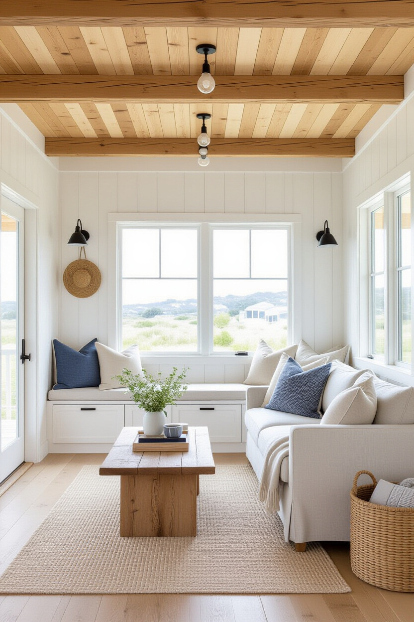 Small Beach House Interior: Maximizing Coastal Charm