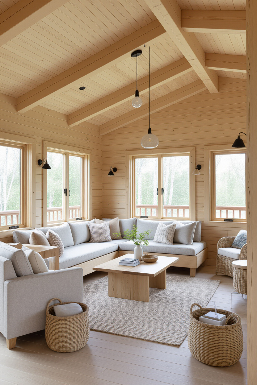 Small Log Cabin Homes Interior: Maximizing Space and Style