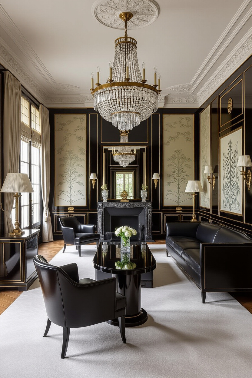 Sophisticated French Art Deco Interior Inspiration