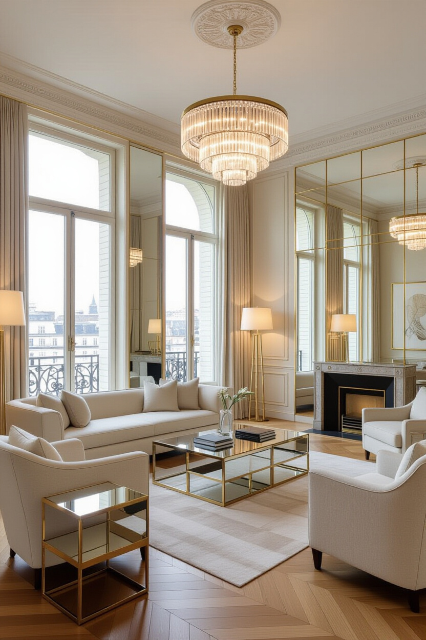 Styling a Contemporary Art Deco Interior Apartment