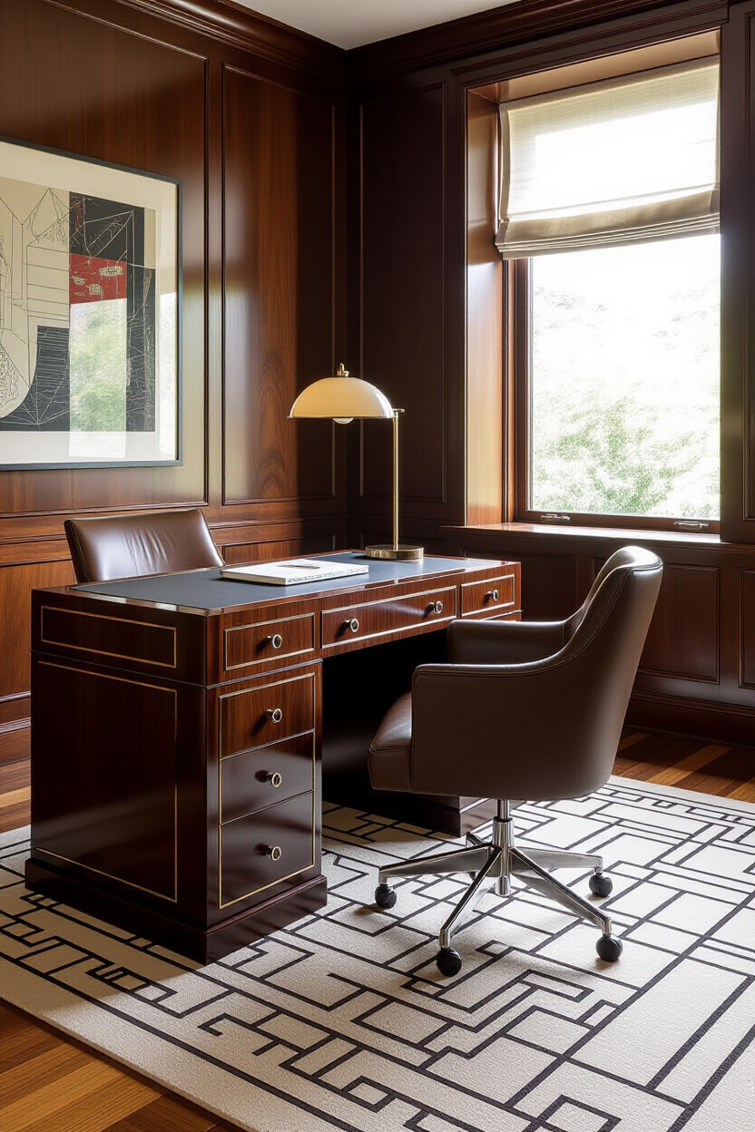The Art Deco Office Design: Professionalism Meets Glamour