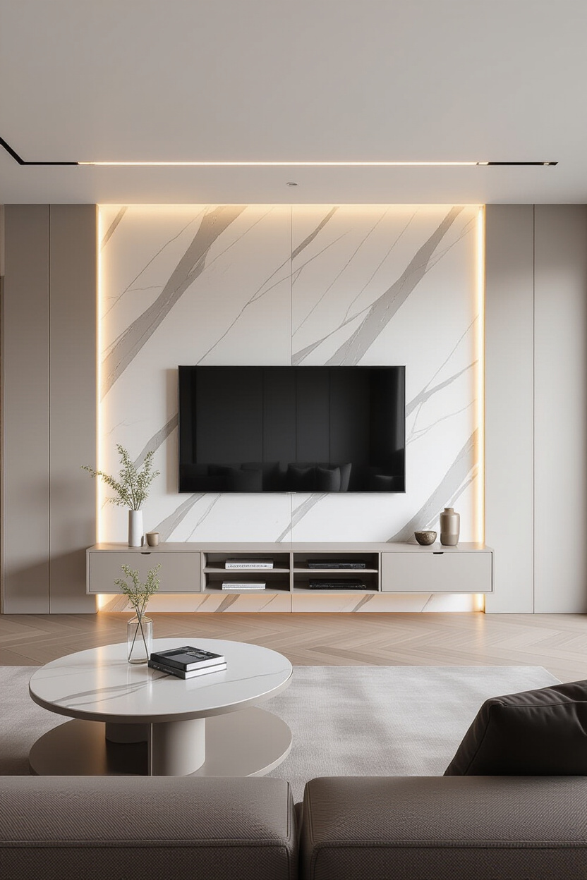 Tv Wall Decor Living Room Modern Luxury Solutions