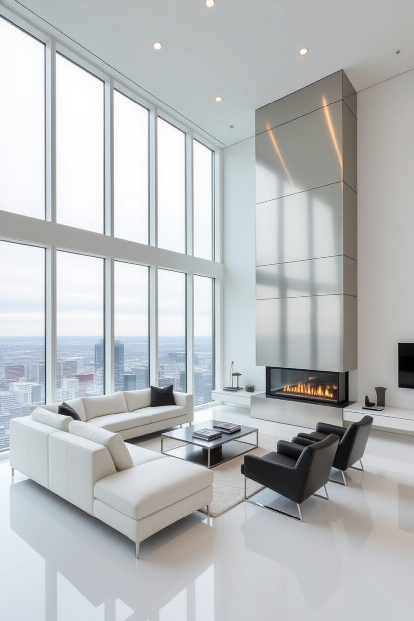 Ultra Modern Minimalist Interior for High-End Spaces