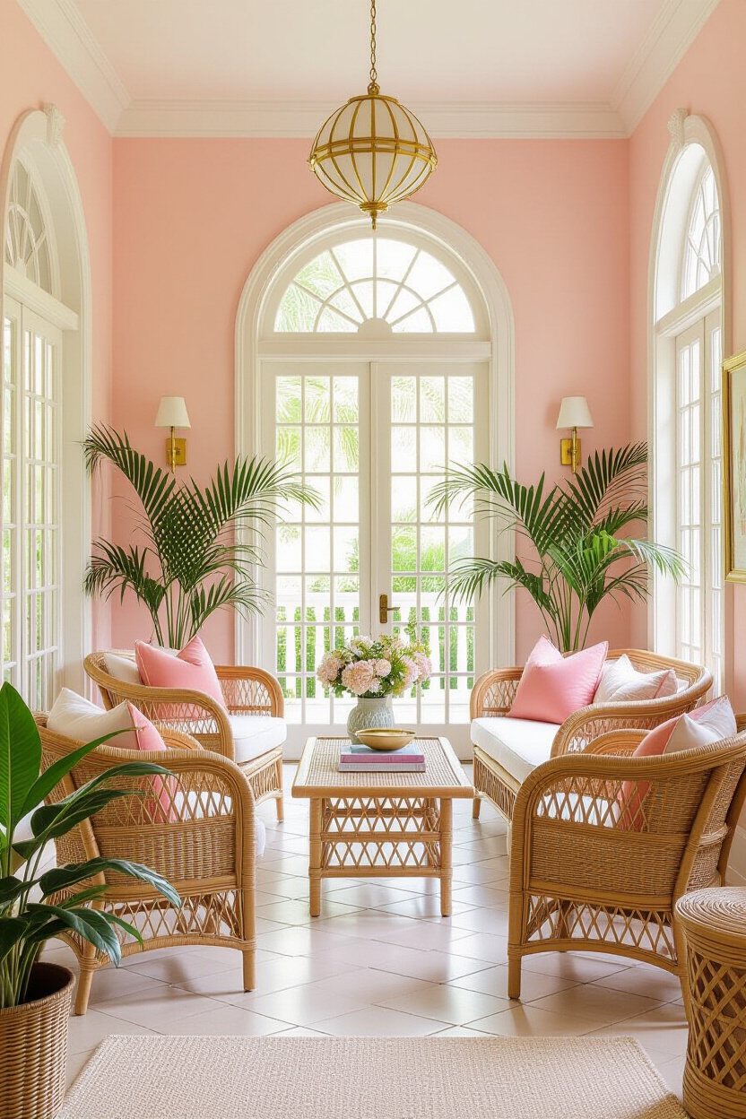 Vibrant Tropical Art Deco: A Miami-Inspired Look