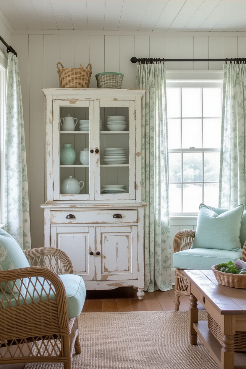 Whimsical Beach Cottage Decor for a Soft Coastal Aesthetic