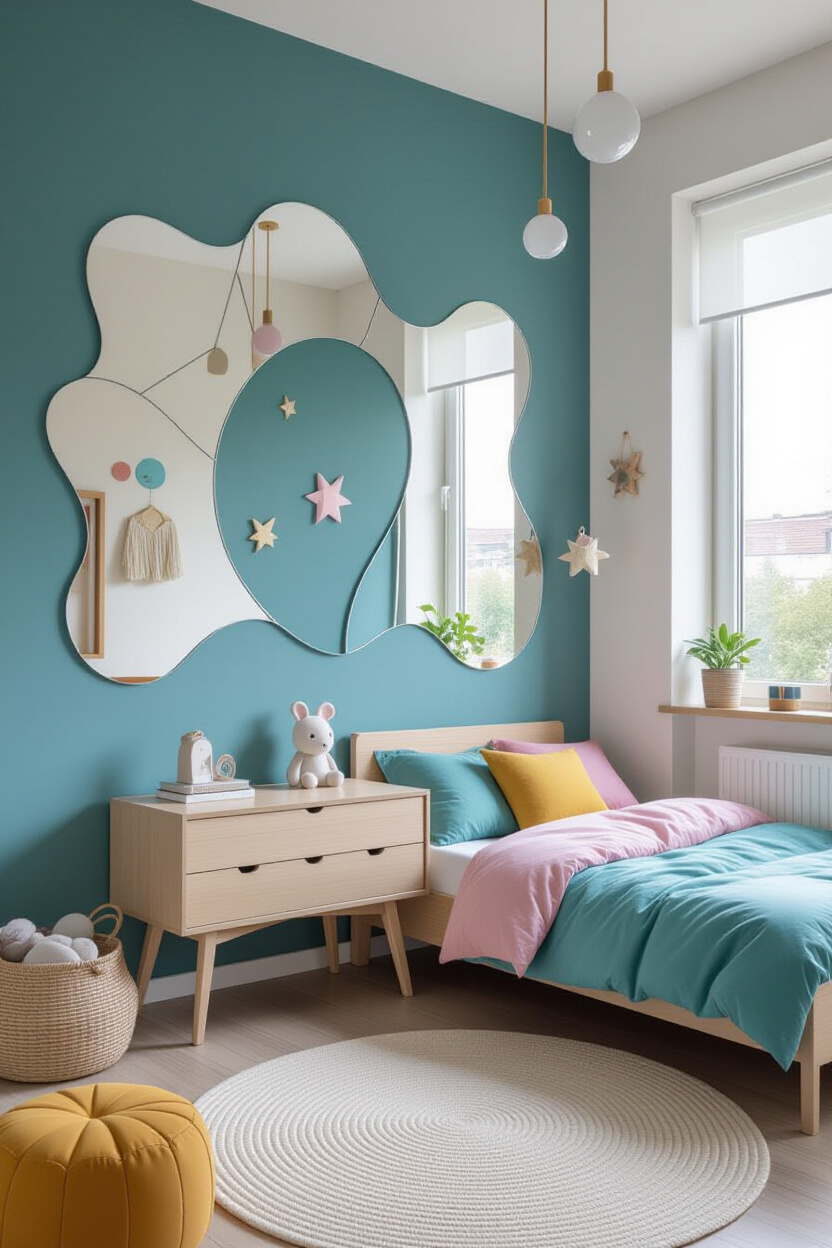 Acrylic Mirror Wall Decor: Lightweight Style and Safety