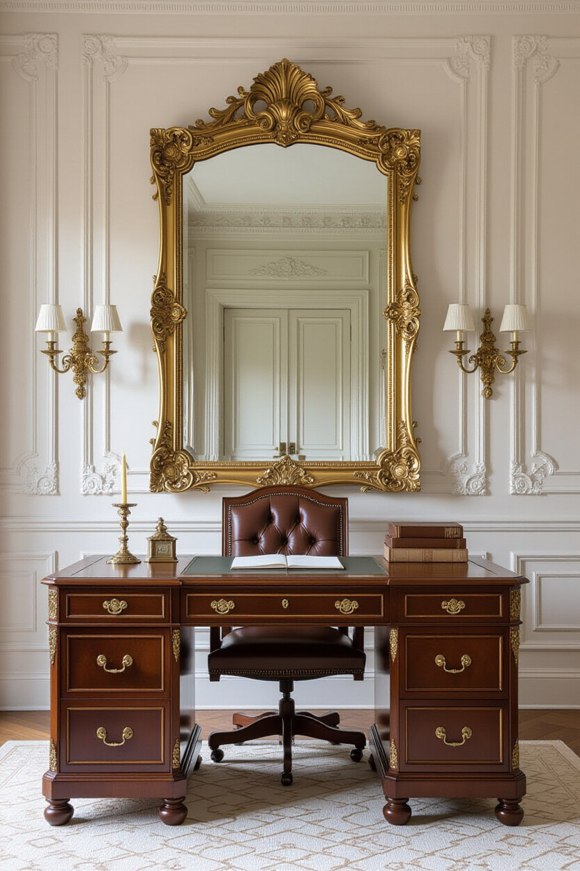 Adding Character: Vintage and Antique Mirror Decor