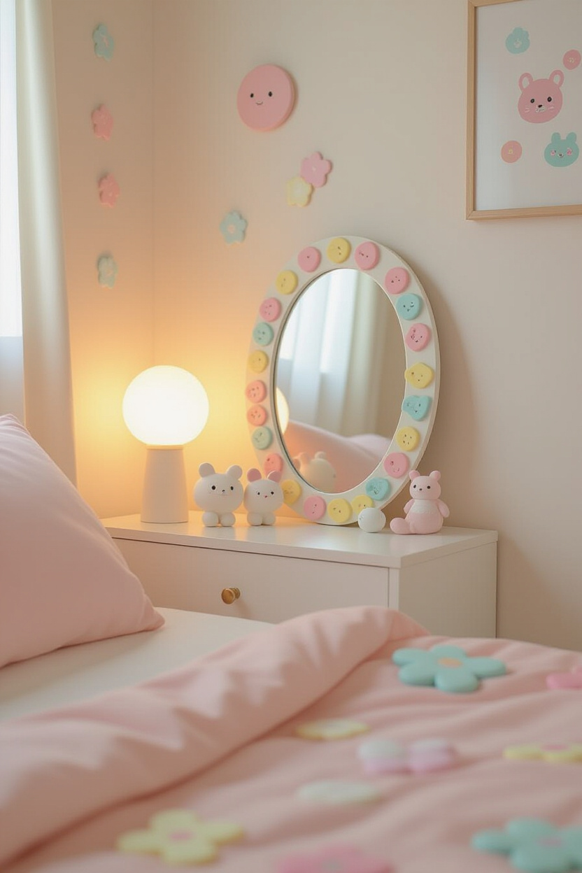 Aesthetic Mirror Decor Ideas: Crafting Cute and Kawaii Spaces