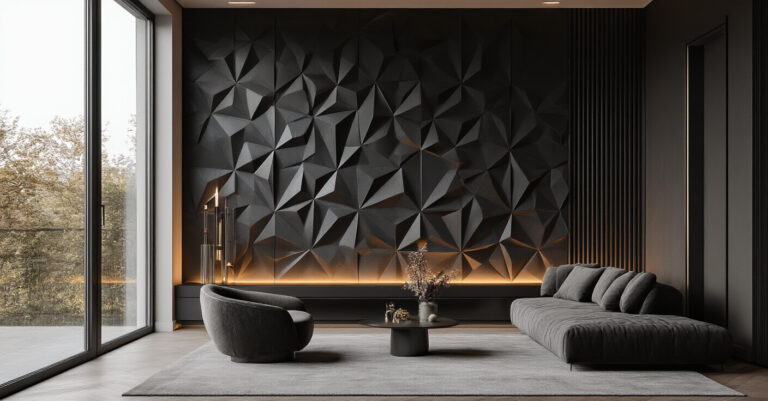 Modern Diamond Wall