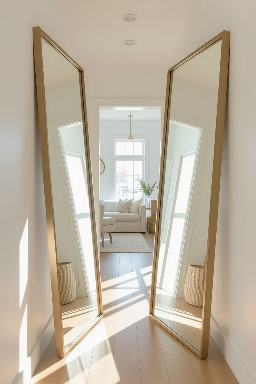 Brighten Your Hallway with Full Length Mirror Decor Ideas