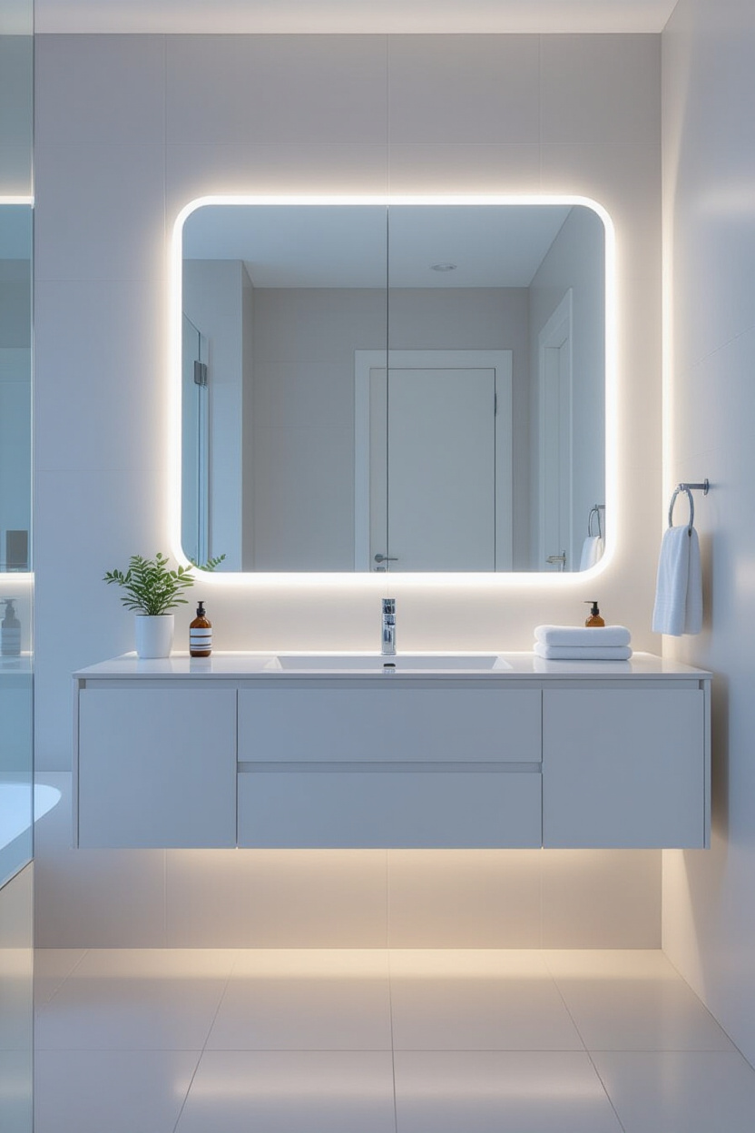 Brilliant Illumination: Embracing LED Vanity Mirror Designs