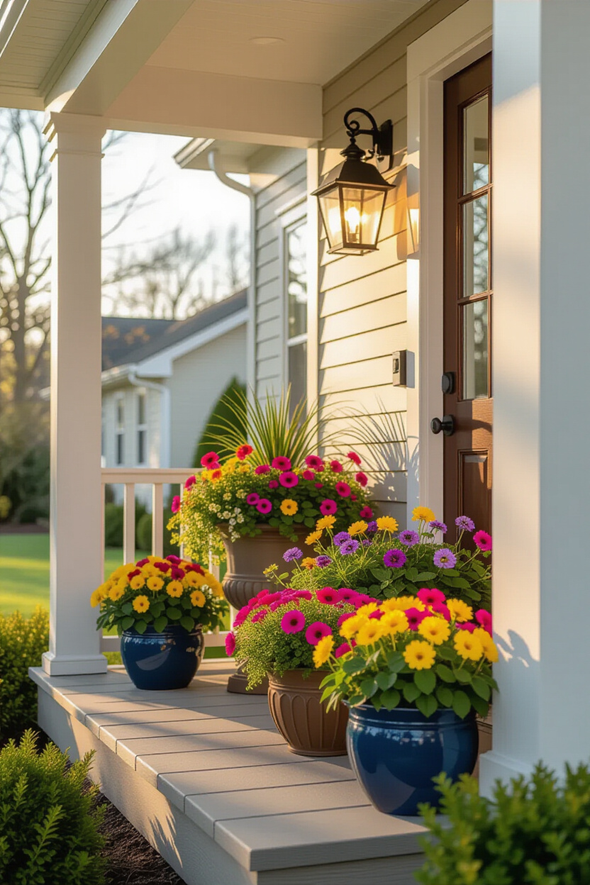 Charming Spring Front Porch Decor Entrance Ideas