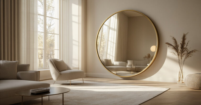 28 Circle Mirror Ideas for a Stunning Home