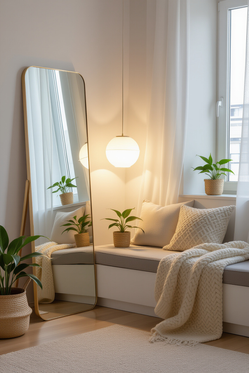 Corner Mirror Ideas: Maximizing Space and Light in Tight Corners