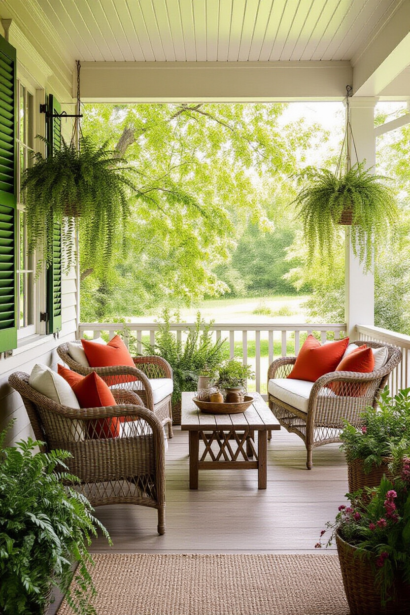 Country Porch Decor: Embracing Rural Charm This Spring